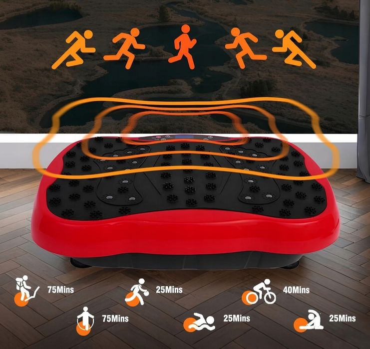 Platforma wibracyjna vibro slim masażer trening całego ciała bez wysił
