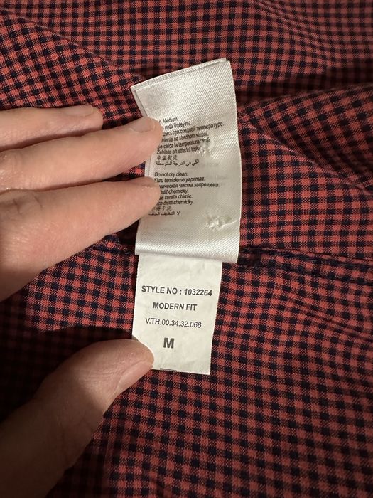 Чоловіча сорочка Colin’s в клітинку, фіолетова, M