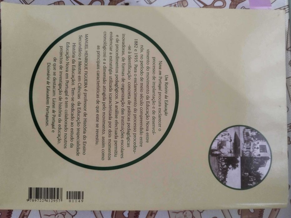 Livro "Um Roteiro da Educação Nova em Portugal"