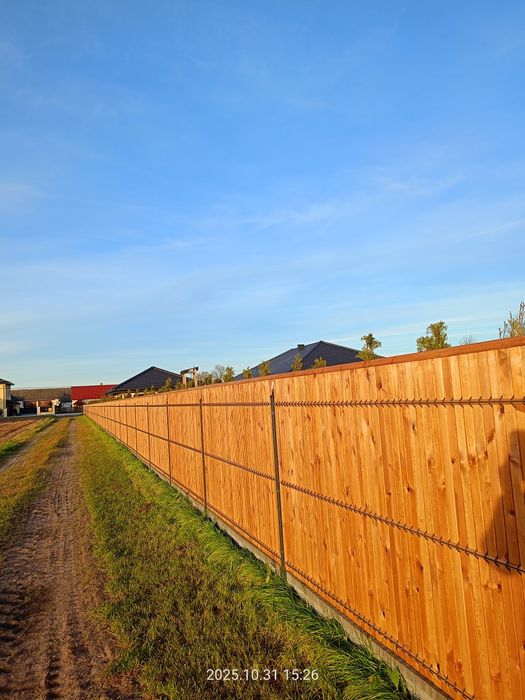 Listwy ogrodzeniowe/Przesłony drewniane/Panele