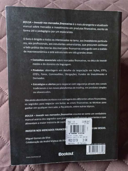 Bolsa; Investir nos Mercados Financeiros - Miguel Gomes da Silva