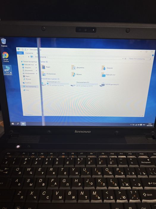 Lenovo G460E полоска на матрице