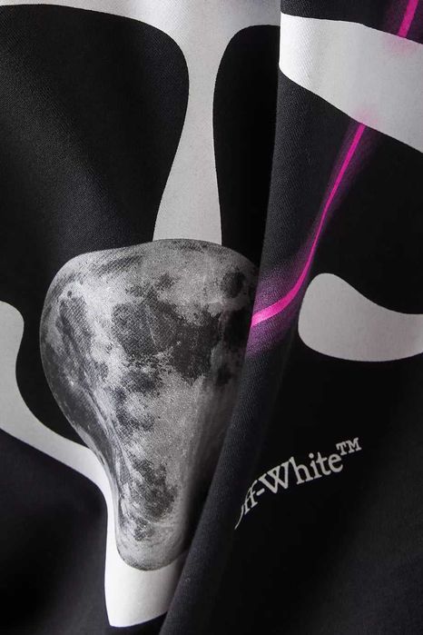 Футболка Off-White Double Moon Arrow Skate T-Shirt Black