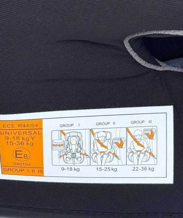 Детское универсальное автокресло с бустером 9-36 кг joy автокрісло