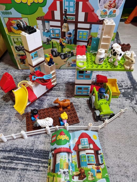 Lego duplo,  ферма, 2-5  р.