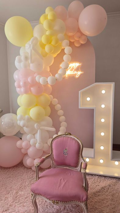 Decoração festas temáticas infantis , cha revelacao Baby Partys Balões