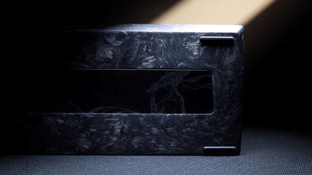 Wlmouse Ying75 Forged Carbon Magnetic игровая магнитная клавиатура