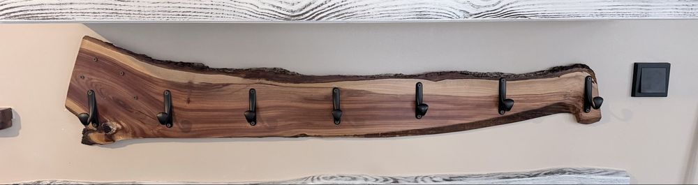 Półki z drewna kuchanne