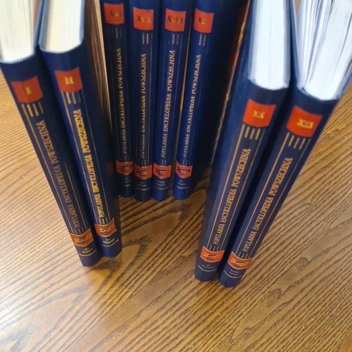 Popularna Encyklopedia Powszechna   komplet 21 książek.