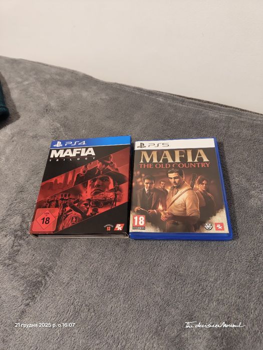 Mafia Trilogy (PS4)- Mafia: The Old Country (PS5)
