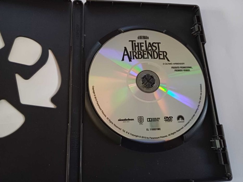 DVD O último Airbender, de M.Night Shyamalan, c Noah Ringer, Dev Patel