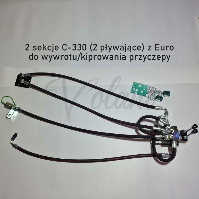 Rozdzielacz 2 Sekcyjny Hydrauliczny Zewnętrzny Ursus C-330 Do Wywrotu