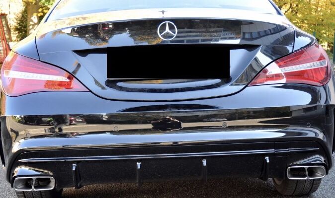 Difusor Mercedes CLA C117 + Ponteiras de Escape
