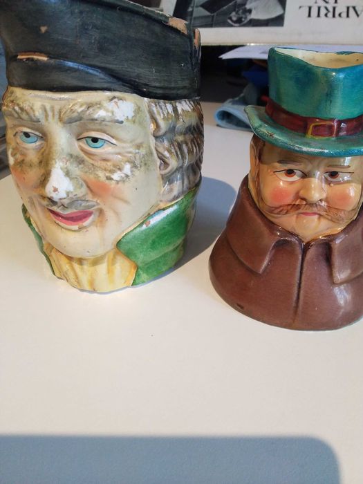 Canecas figuras marinheiro e lorde