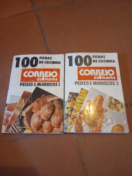 livros de cozinha
