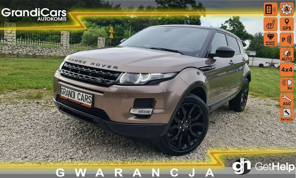 Land Rover Range Rover Evoque 2.2 TD4 150KM # Automat # 4WD # Bogate Wyposażenie # Super Stan !!!