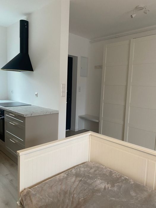 Osiedle Skrzydlate - bezczynszowa nowoczesna kawalerka (34 m²) z ogrodem (45 m²) i tarasem z 2 miejscami postojowymi - Widok 6