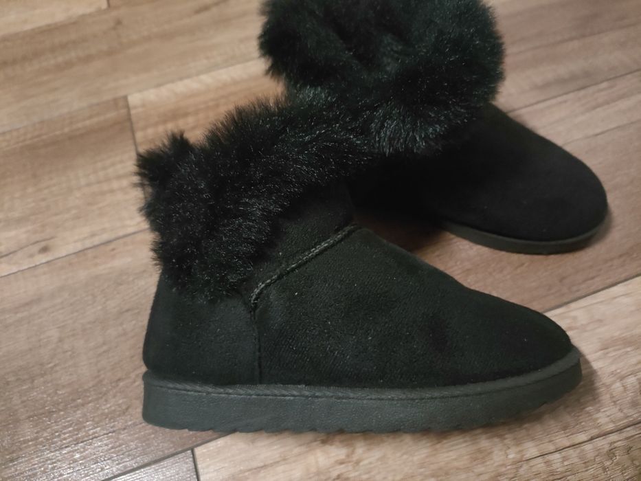 Buty zimowe dla dziewczynki r.32 + gratis