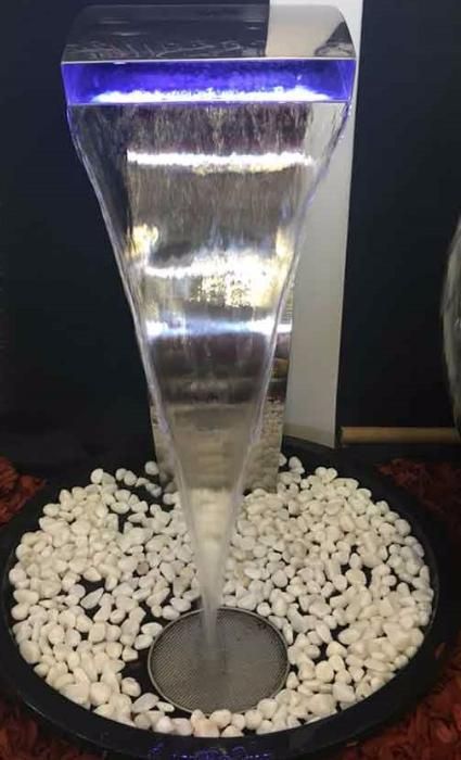 FONTANNA - FONTANNY OGRODOWE ze stali nierdzewnej łabędź