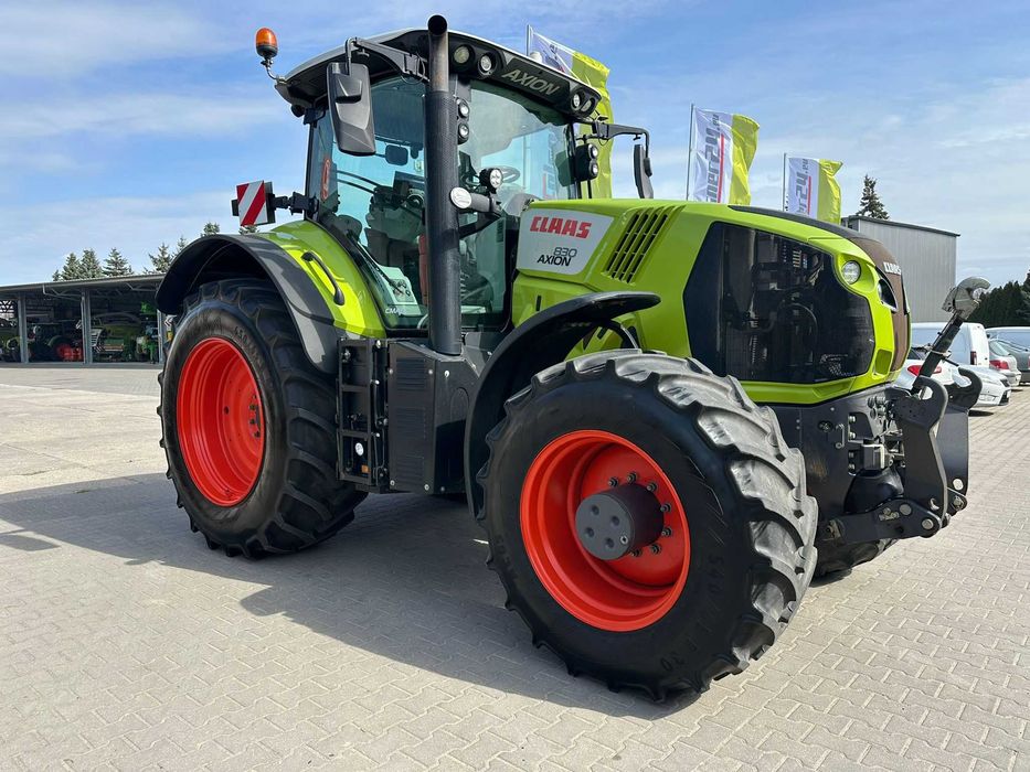 Cena 303 tyś PLN netto, Claas Axion 830 Cmatic Cebis Touch, rok 2019
