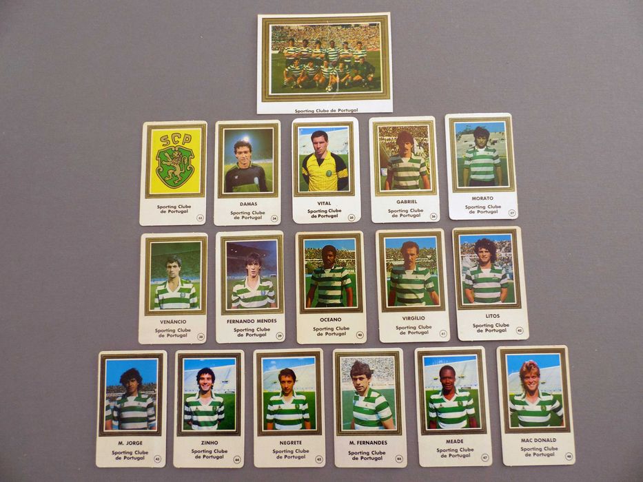 Calendários Coleção Cromogal, Os notáveis da 1ª Divisão 1987/88 II