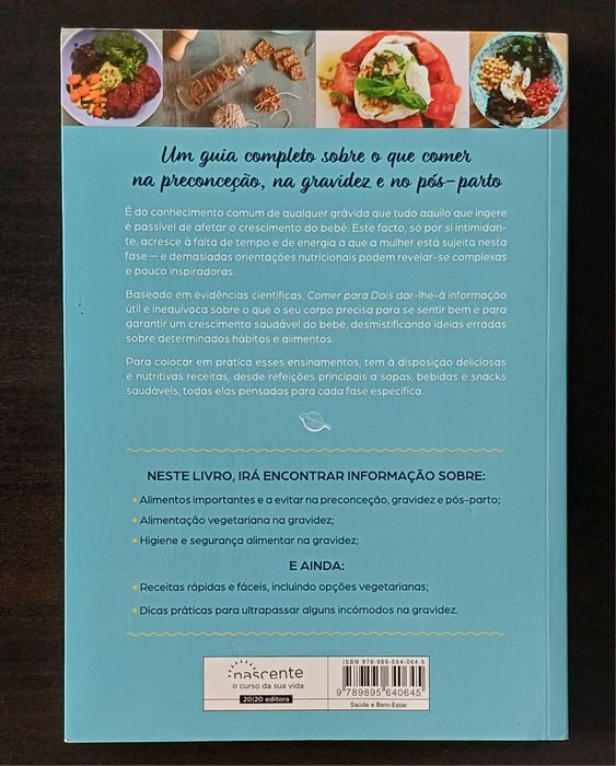 Livro Comer para Dois - Maria Inês Antunes