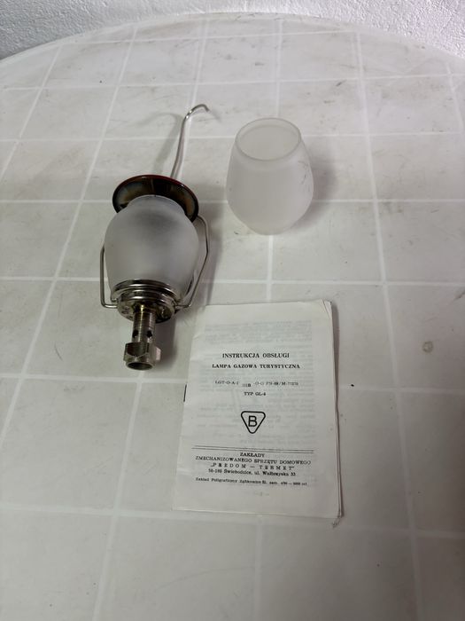 Lampa turystyczna , gazowa, PRL Loft, Vinted.
