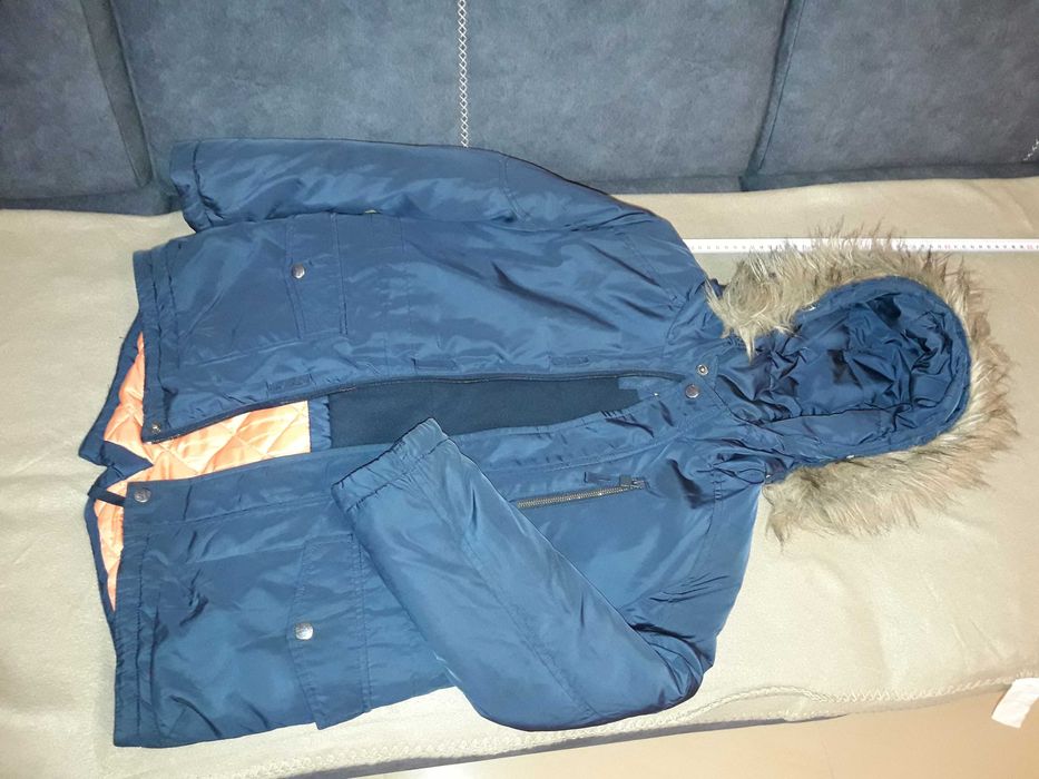 Kurtka zimowa dla chłopca COCCODRILLO r. 134 granatowa