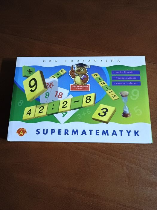 Gra edukacyjna super matematyk