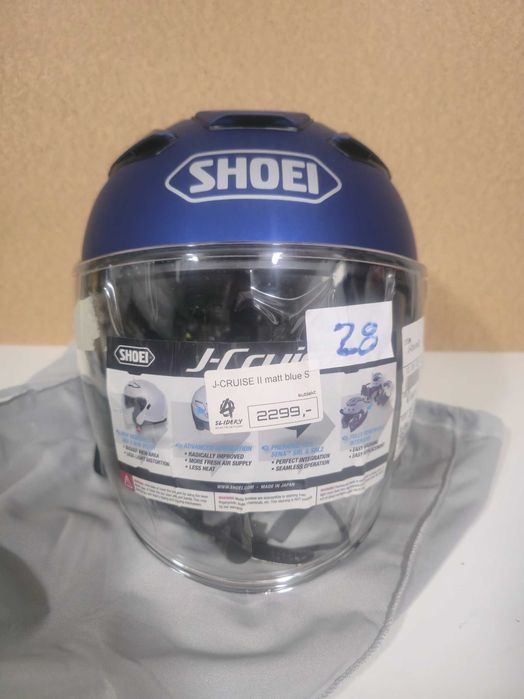 Syndyk sprzeda kask motocyklowy SHOEI J-CRUISE II rozm. S