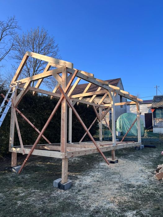 Gołębnik/kurnik woliera szkieletowy