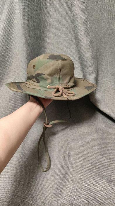 Військовий тактичний капелюх р. XL ( 60 ,5 см ) ковбойський камуфляжний чоловічий панама шляпа мужская военная армейская камуфляж ковбойская ковбоя