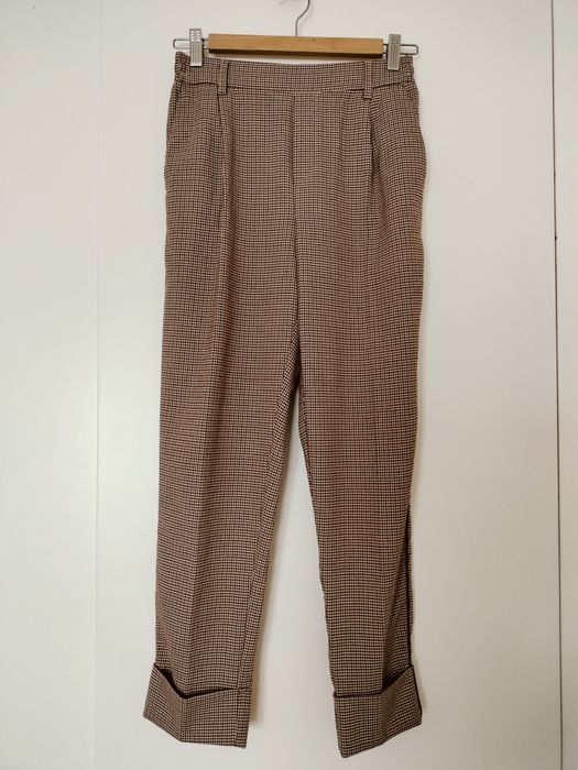 Classic Houndstooth Trousers • S/M