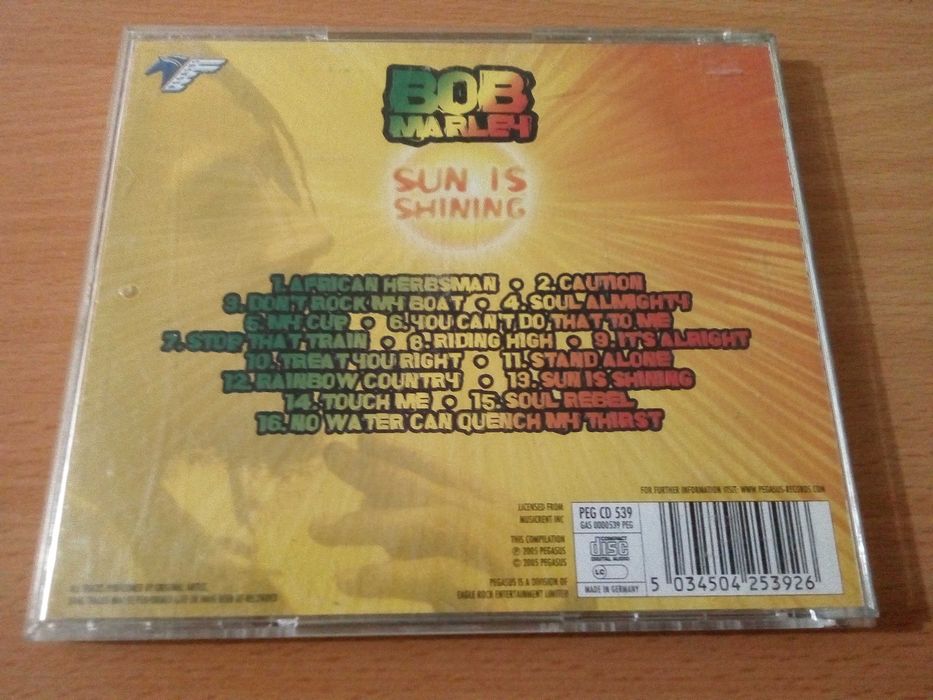 BOB MARLEY - Sun Is Shining - Baixa De Preço