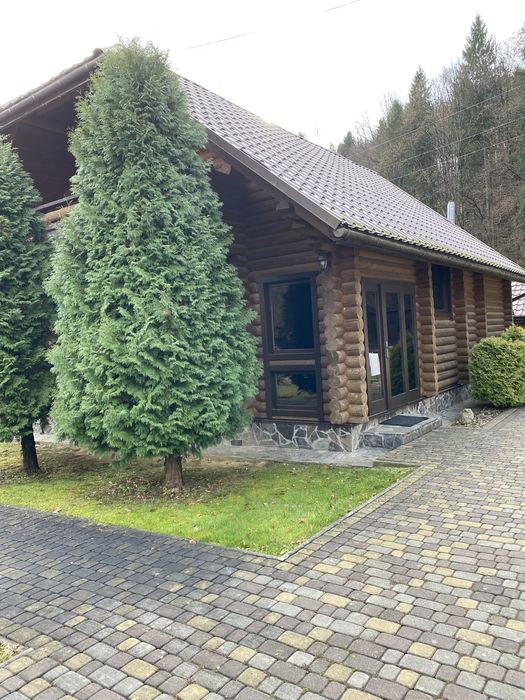 Здається дервяний будинок з банею все є