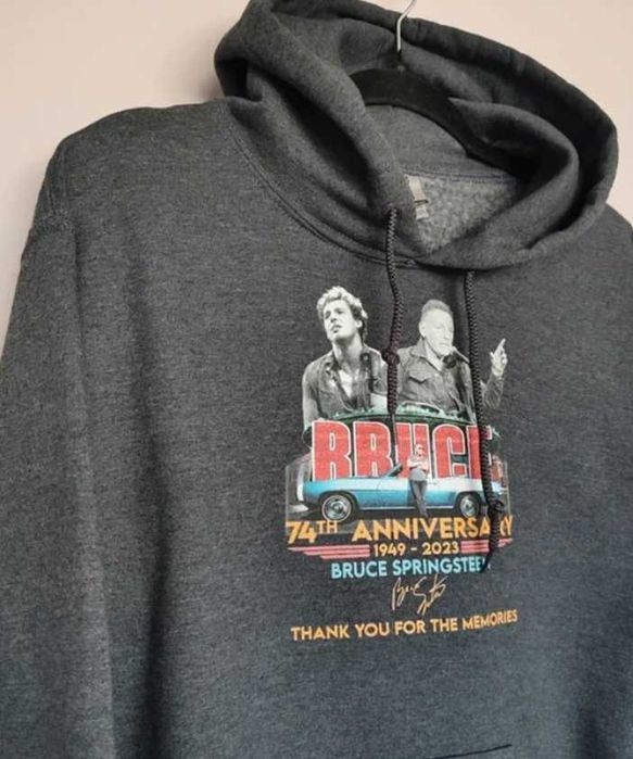 Bluza z kapturem Bruce Springsteen - 74th Anniversary limited edition