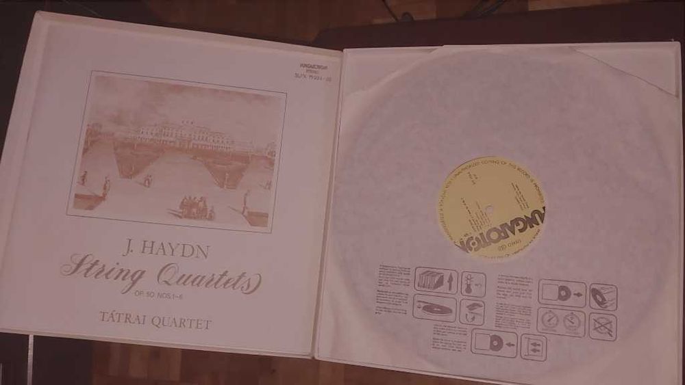 J. HAYDN - String Quartets Op. 50 - TÁTRAI QUARTET 3xLP - Hungaroton