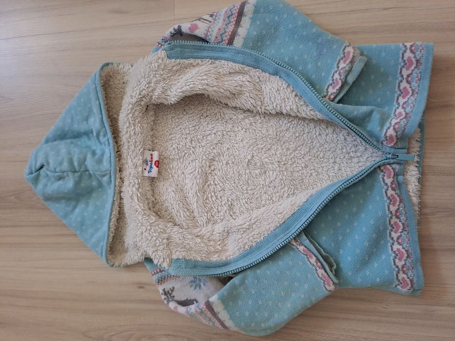 Ocieplana bluza Topolino 104 niebieska