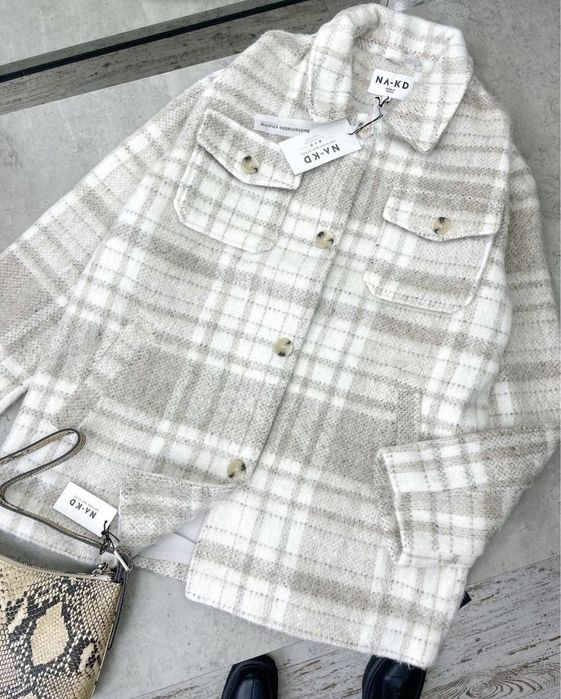 Тепла рубашка оверсайз