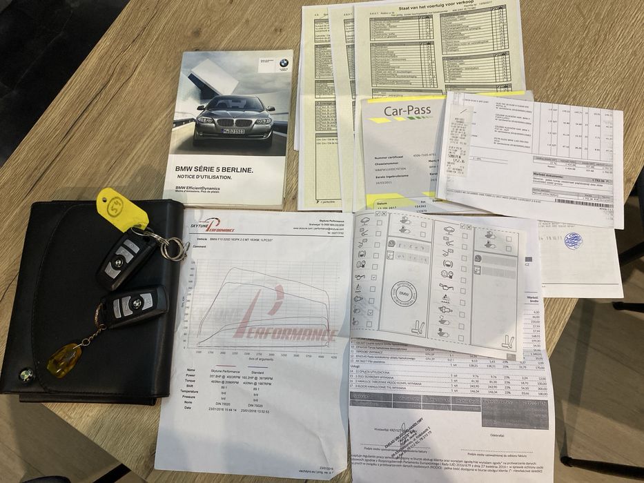 BMW F10 520 D bezwypadkowa