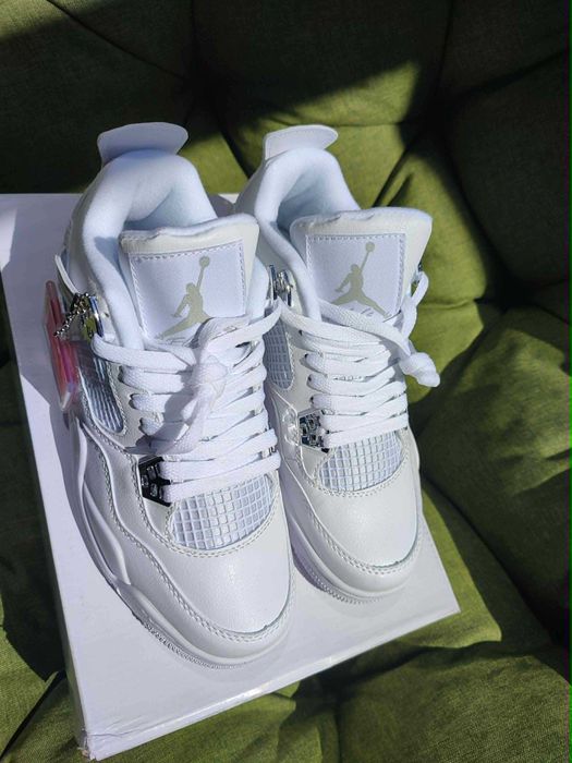 Nike air jordan 4 retro białe damskie