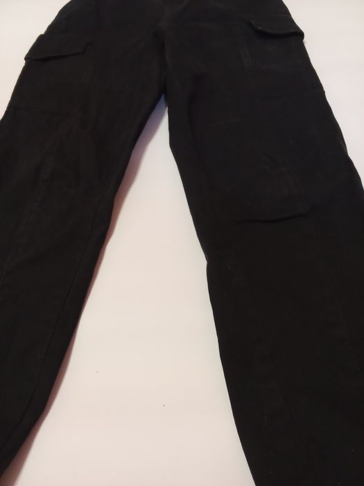 Штани карго чорні 36 розмір
