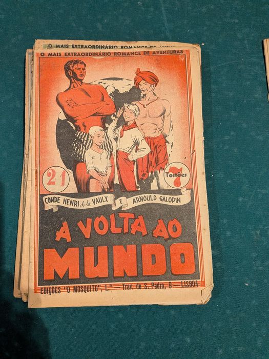 "A Volta ao Mundo" (1946) Edições O Mosquito