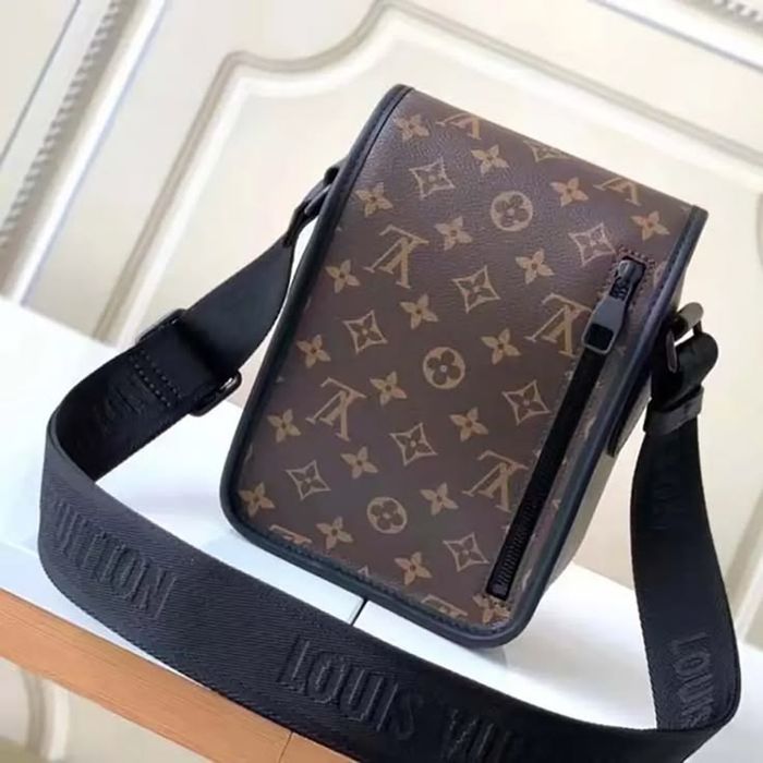 Mala Vertical Messenger Bag Louis Vuitton