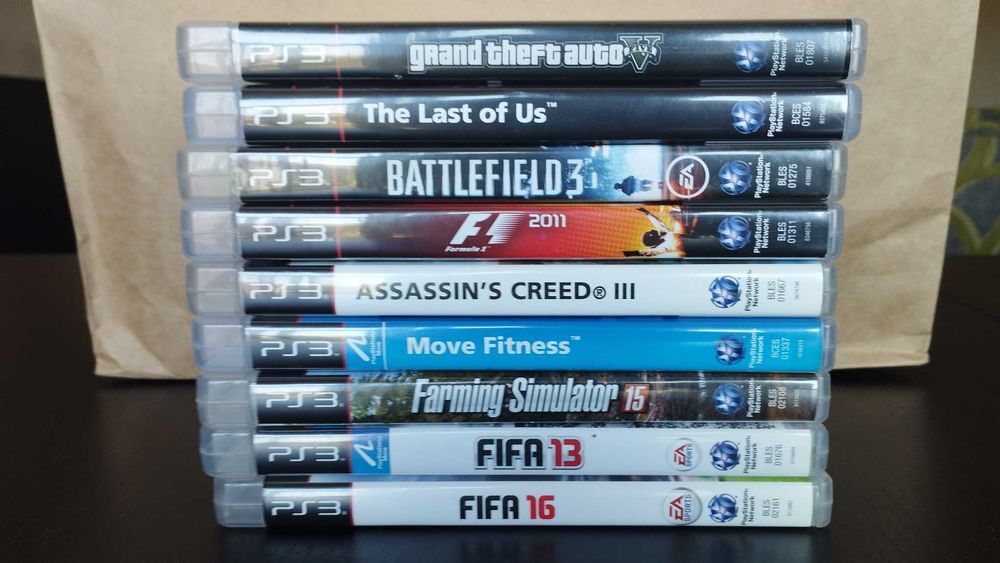 PS3 - Lote de Jogos - Completos com Manuais