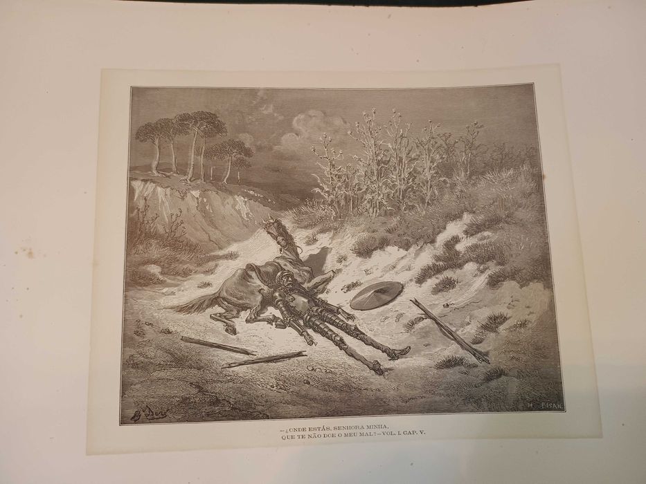 Gravuras Dom Quixote de la Mancha Gustave Doré H. PIsan 1866 2