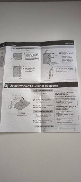 Telefon stacjonarny Panasonic