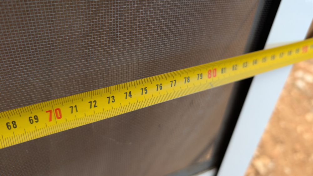 Rede mosquiteira para janelas
