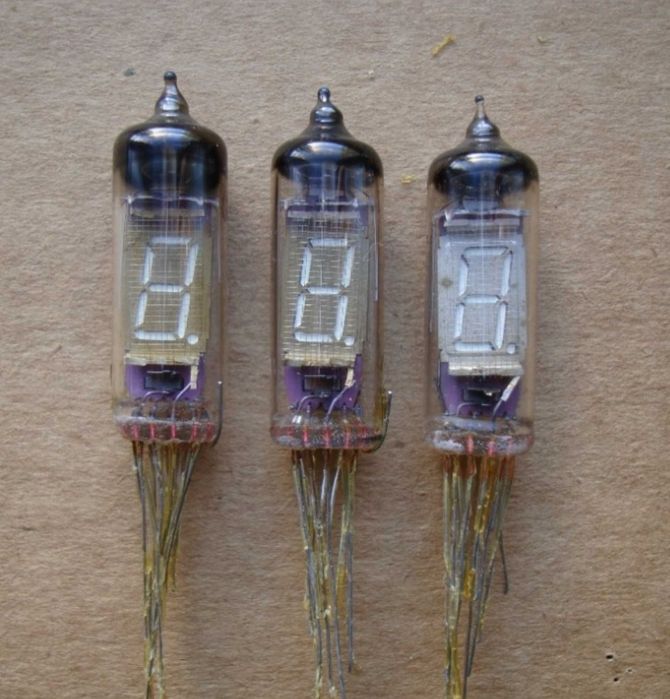 ИВ-6; ИВ-8; ИВ-26; ИВ-27; ИЛЦ1-8/8 люминисцентный индикатор: 40 грн ...