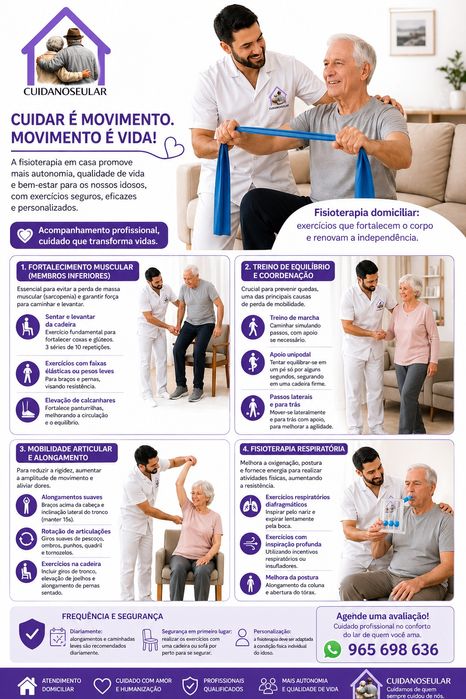 Cuidar de idosos com dignidade, paciência e dedicação